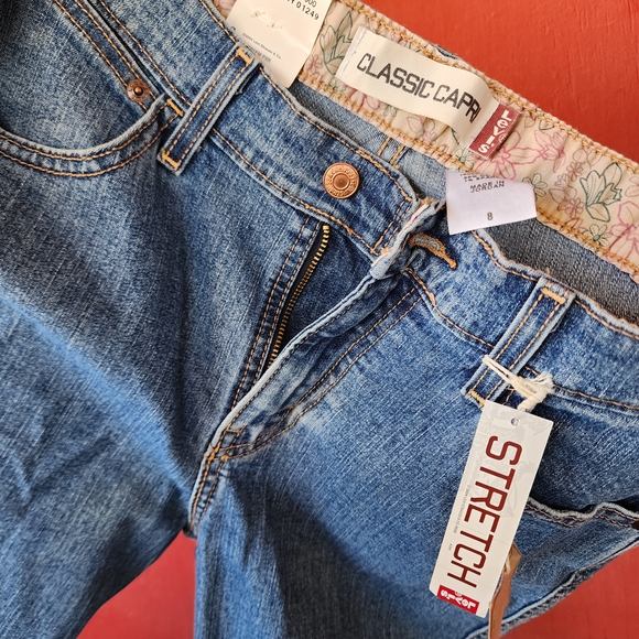 Levi's Blue Capris - Picture 2 of 6